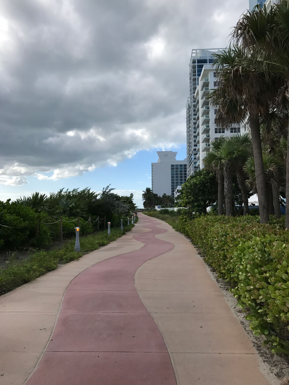 Miami Beach boardwalk