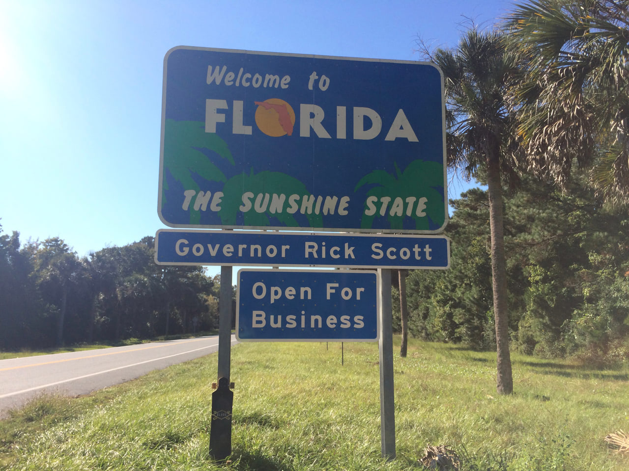 Florida state line