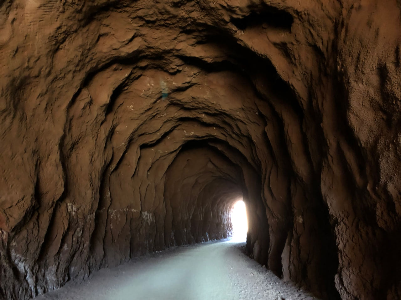 Historic Railroad Trail tunnel